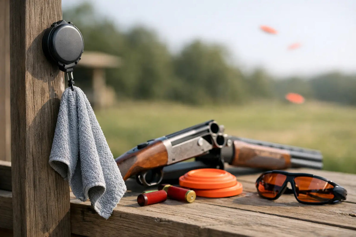 Retractable Towel Review for Clay Shooters
