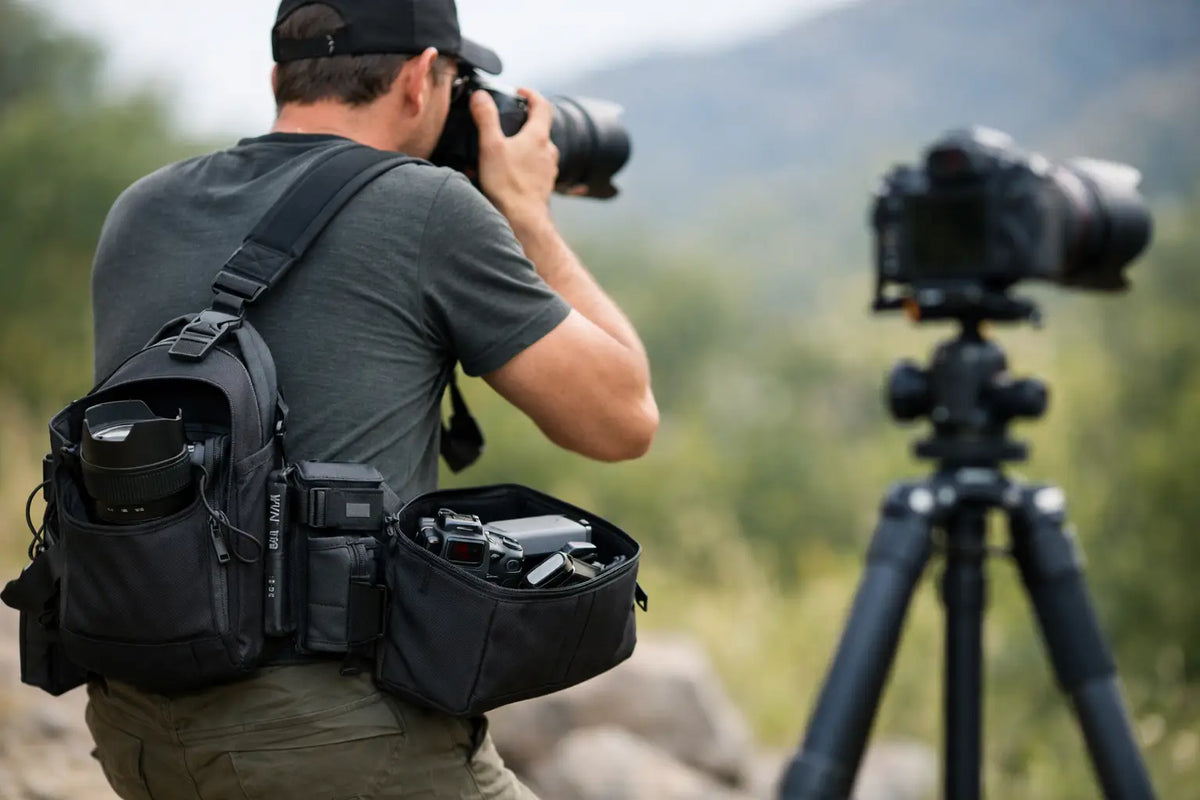 How to Keep Gear Accessible While Shooting