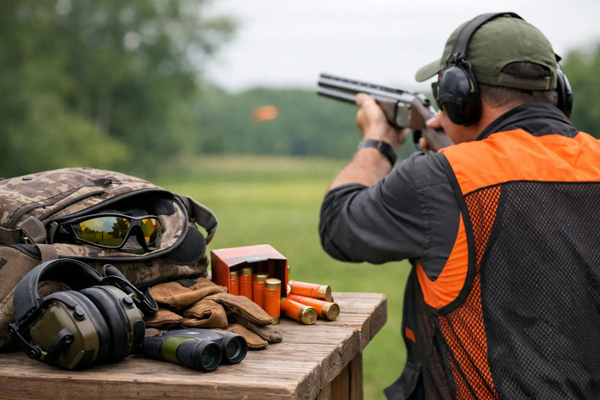 Can Loose Gear Distract Shooters on a Clay Course?